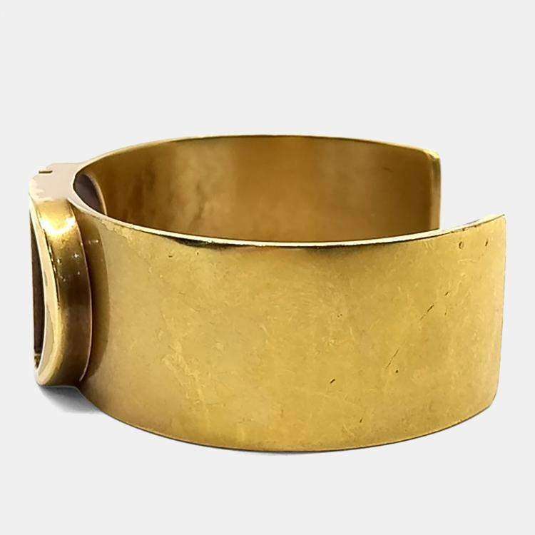 Pre Owned Dior Gold Tone Bracelet