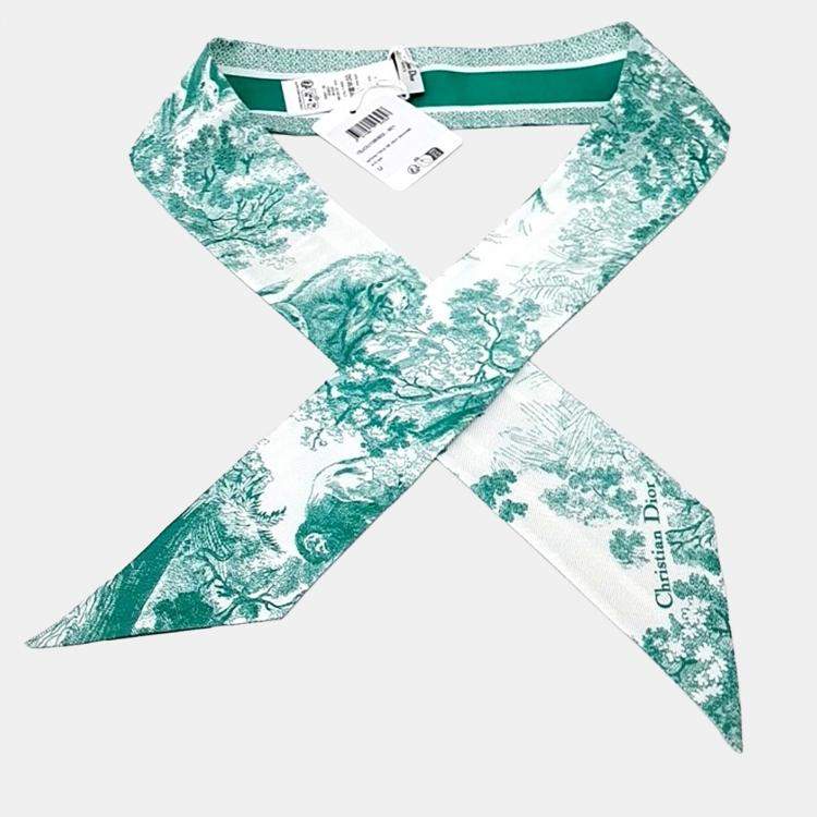 Pre Owned Christian Dior twilly scarf