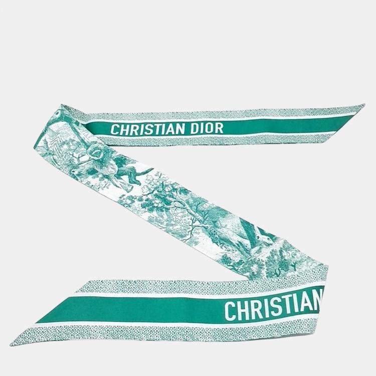 Pre Owned Christian Dior twilly scarf