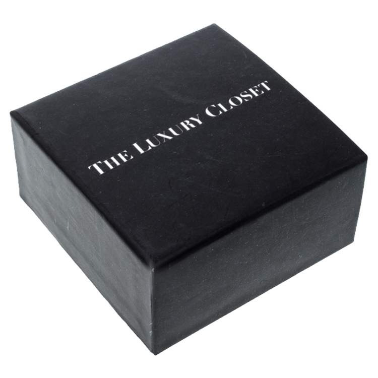 Pre Owned Dior Silver Tone Pink & Red Crystal Studded Heart Charm Bracelet