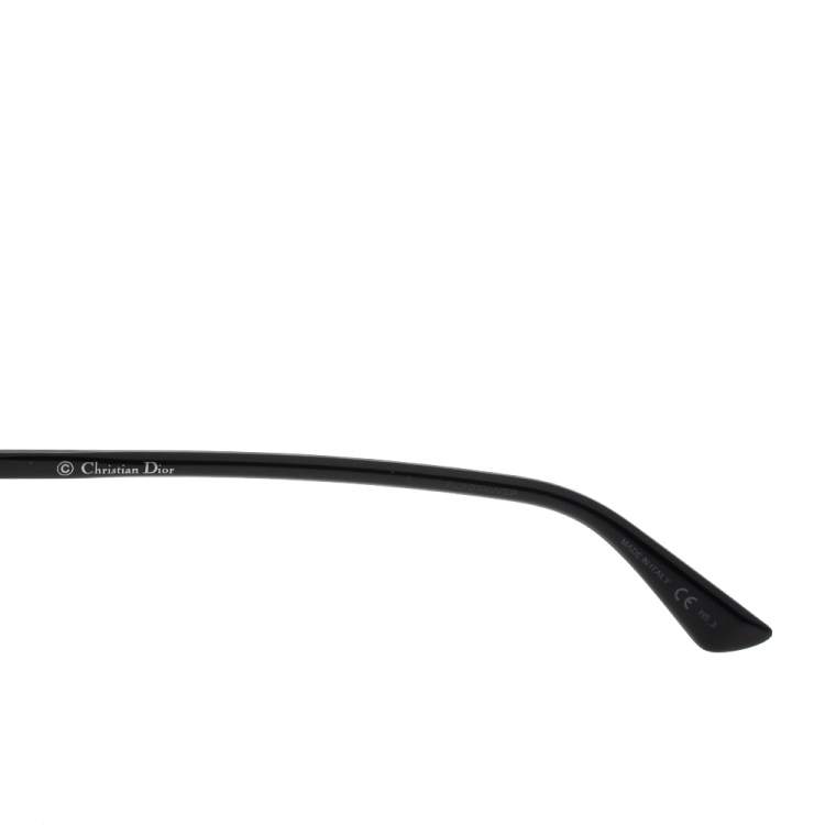 Pre Owned Dior Black/Silver B0YMD Dior So Real Sunglasses