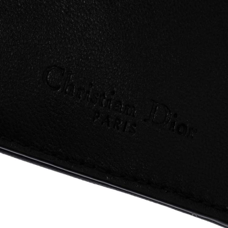 Pre Owned Dior Black Leather Studded iPhone 7 Plus Cover