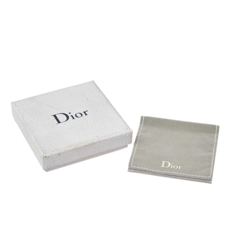 Pre Owned Dior Cream Faux Pearl Mise en Dior Tribales Stud Earrings