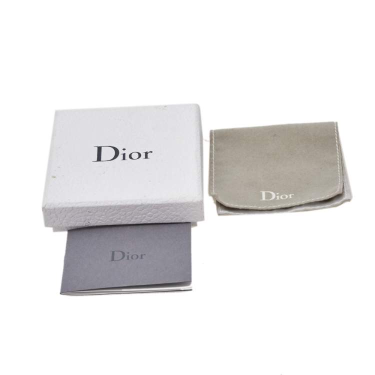 Pre Owned Dior Champagne Pink Mise En Dior Tribales Stud Earrings