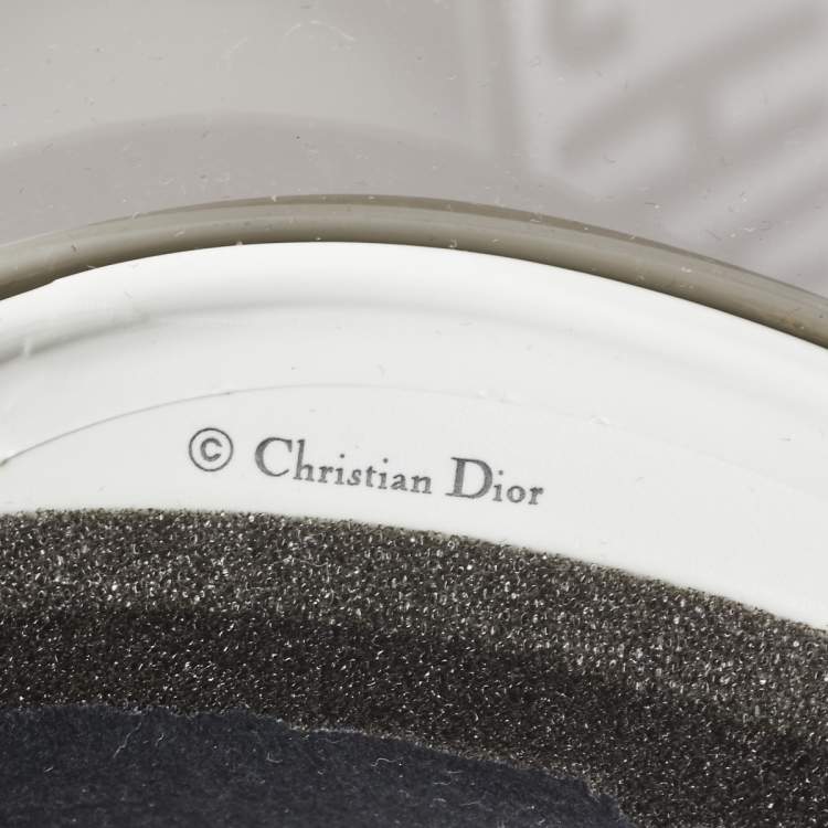 Pre Owned Christian Dior Grey Dior Club1 Sun Visor