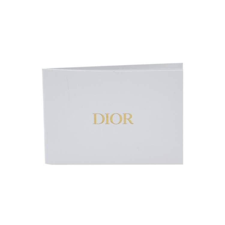 Pre Owned Dior J'adior Crystal Aged Gold Tone Barrette