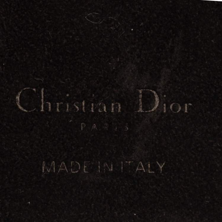 Pre Owned Dior Black Cannage Leather Lady Dior iPhone X Case