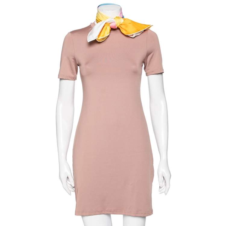 Pre Owned Dior Multicolor Eclpise Silk Scarf