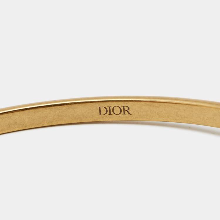 Pre Owned Dior J'adior Gold Tone Collar Necklace