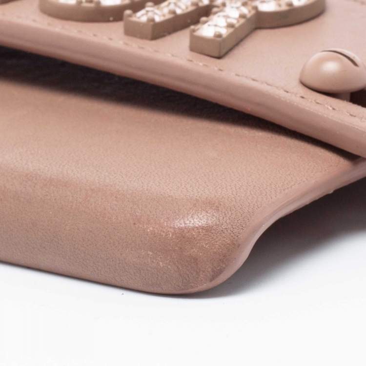 مملوكة مسبقًا Dior Beige Leather J'Adior iPhone X/XS Cover