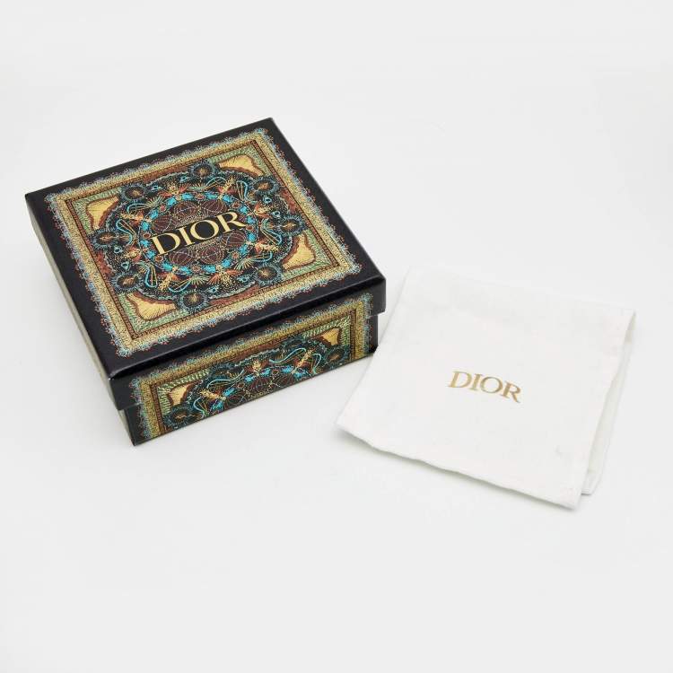 Pre Owned Dior Danseuse Étoile Gold Tone Choker Necklace