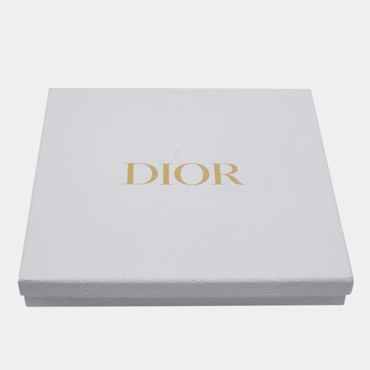 Pre Owned Dior Burgundy Oblique Silk Scarf