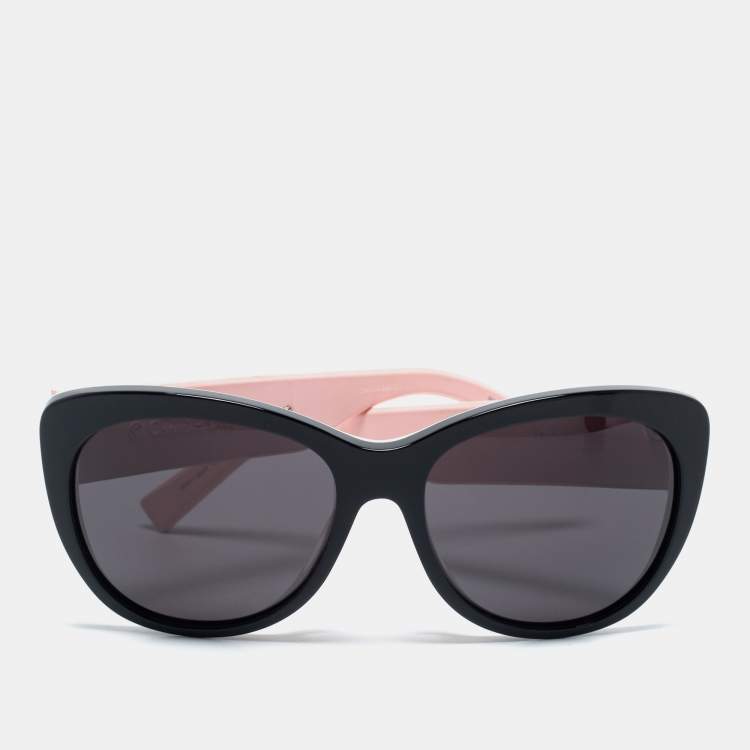 Dior Inedite Tricolor HDRY1 Oversized Sunglasses Dior | The Luxury Closet