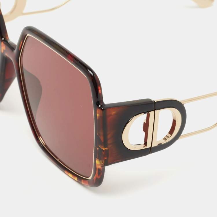 Christian Dior 30 MONTAIGNE Sunglasses Ivory Oversized Square Sunglasses   eBay