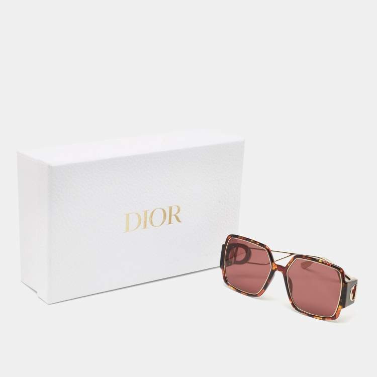 Pre Owned Dior Havane EPZU1 30 Montaigne 2 Sunglasses
