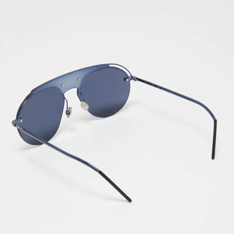 Pre Owned Dior Blue Tone/ Blue Dio(r)evolution2 Pilot Sunglasses