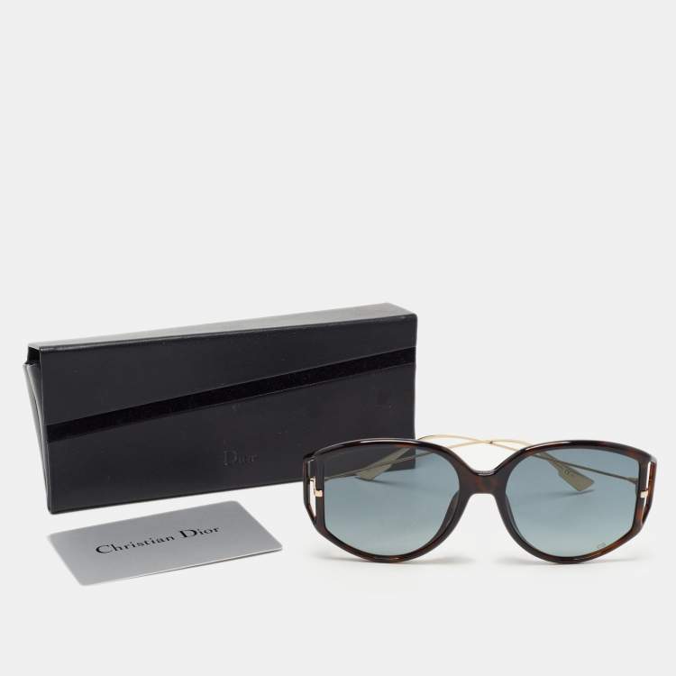 Pre Owned Dior Dark Brown 08611 DiorDirection2 Sunglasses