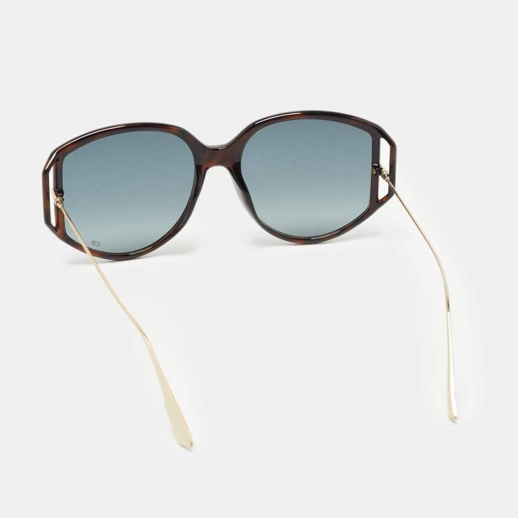 Pre Owned Dior Dark Brown 08611 DiorDirection2 Sunglasses