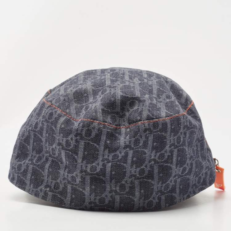 Pre Owned Dior Boutique Diorissimo Canvas Flight Hat 