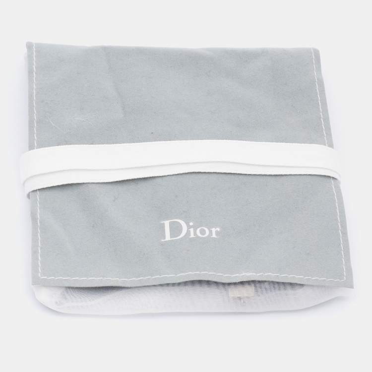 Pre Owned Dior J'ADior Black Fabric & Blue Enamel Choker Necklace