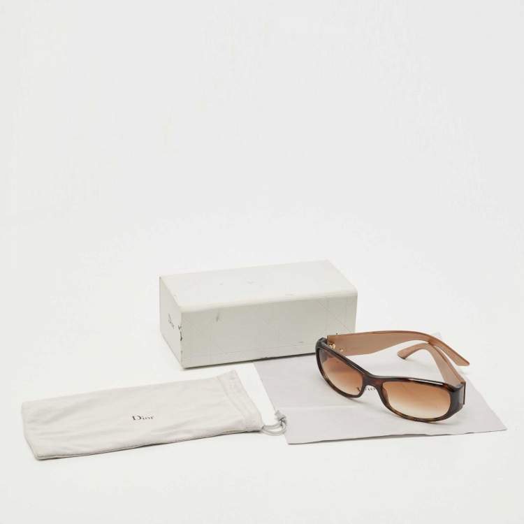 Pre Owned Dior Brown Dior Made 2 Gradient Sunglasses
