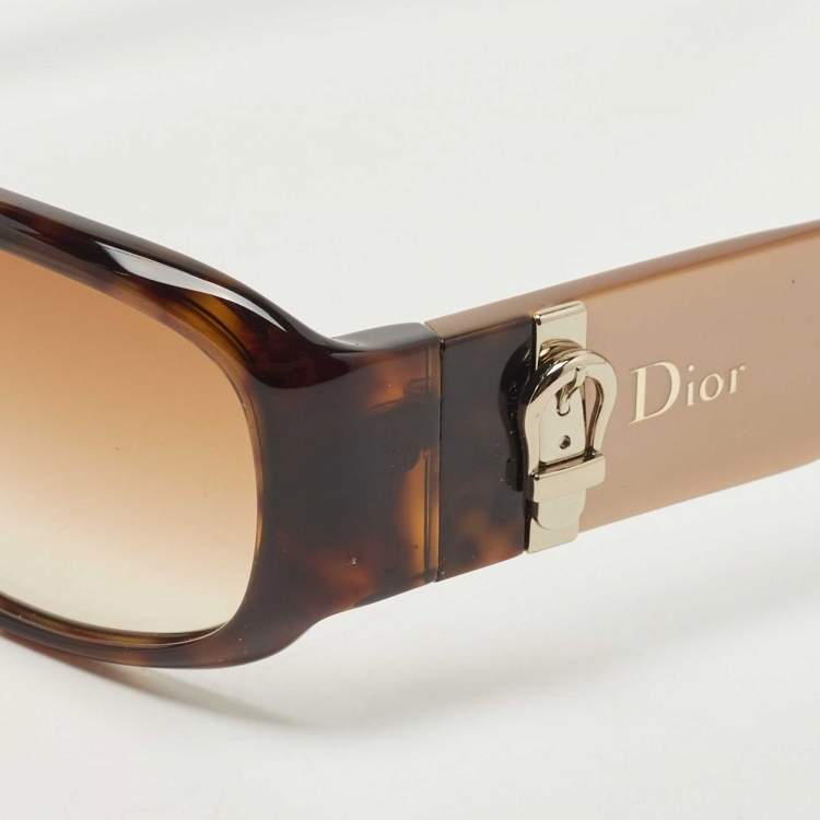 Pre Owned Dior Brown Dior Made 2 Gradient Sunglasses