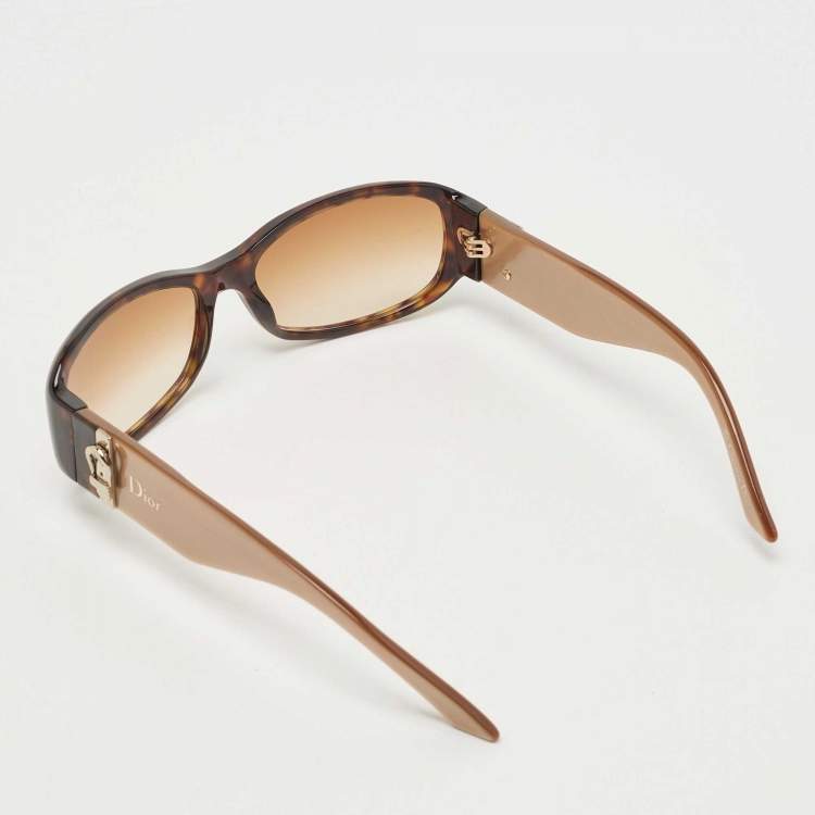 Pre Owned Dior Brown Dior Made 2 Gradient Sunglasses