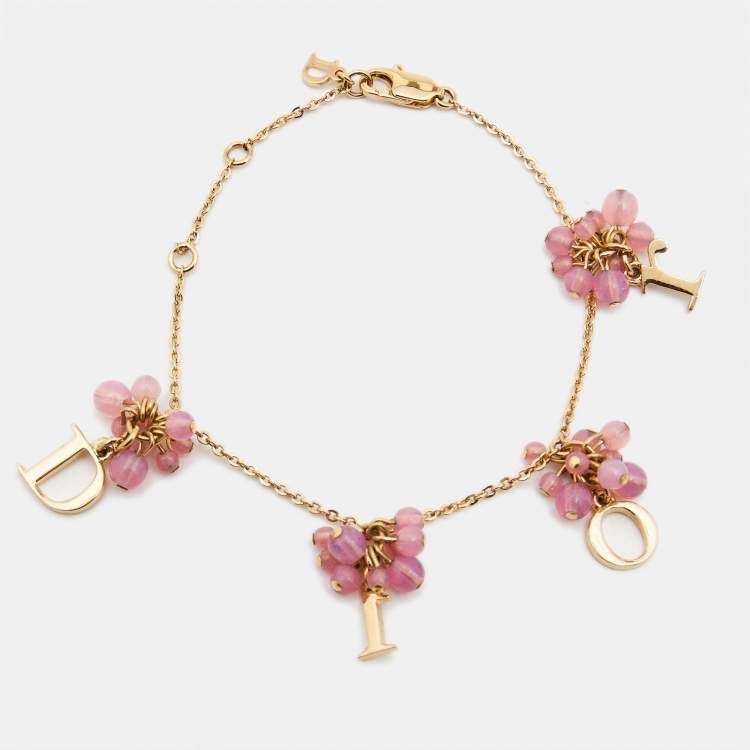 Charms Bracelet Dior Clover Bracelet Christian Dior Bracelet Light