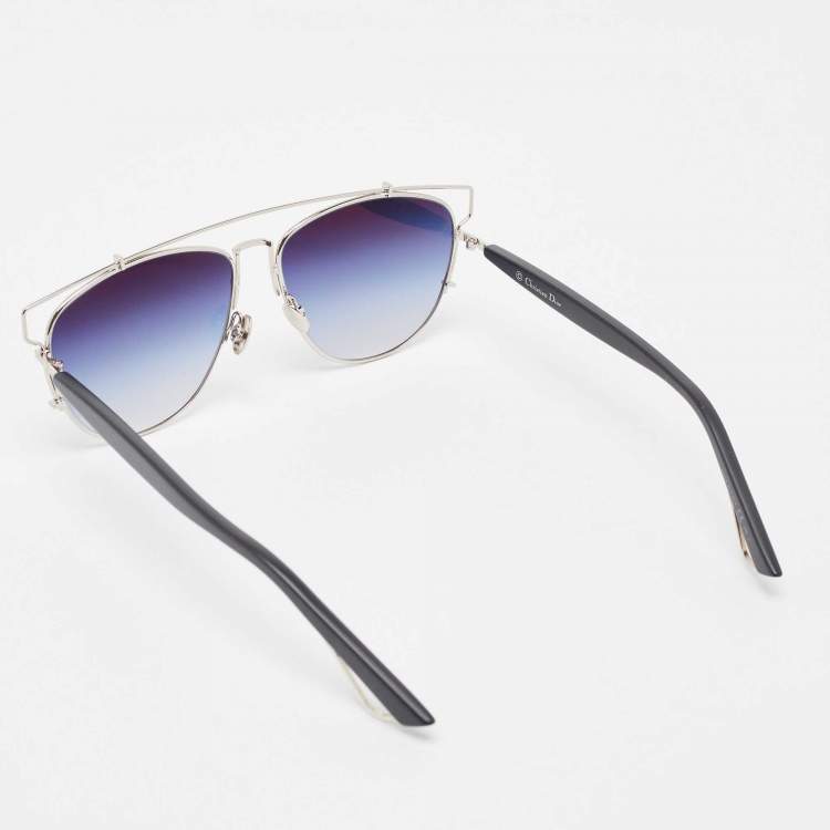 مملوكة مسبقًا Dior Blue Gradient Technologic Aviator Sunglasses
