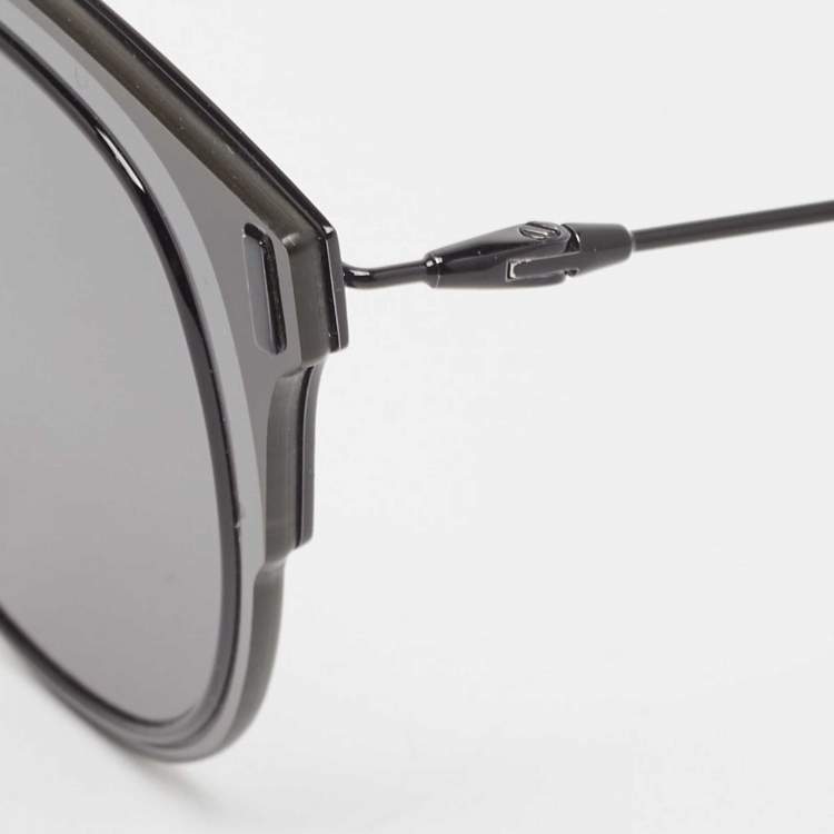 Pre Owned Dior Homme Black Composit 1.0 Wayfarer Sunglasses