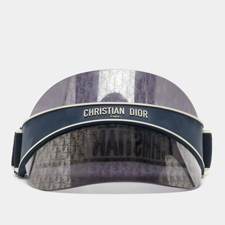 Pre Owned Dior Navy Blue DiorClub V1U Sun Visor
