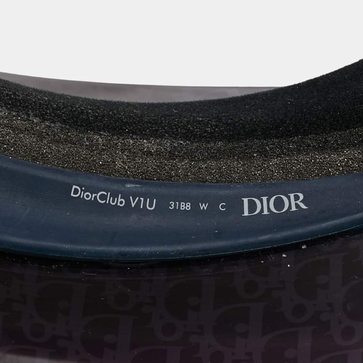 Pre Owned Dior Navy Blue DiorClub V1U Sun Visor