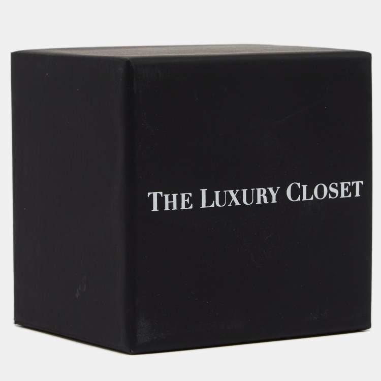 Pre Owned Dior Danseuse Étoile Gold Tone Ring Size 57