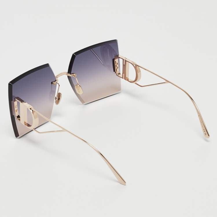 مملوكة مسبقًا Dior Purple/Pink Gradient D0G2 30 Montaigne Square Sunglasses