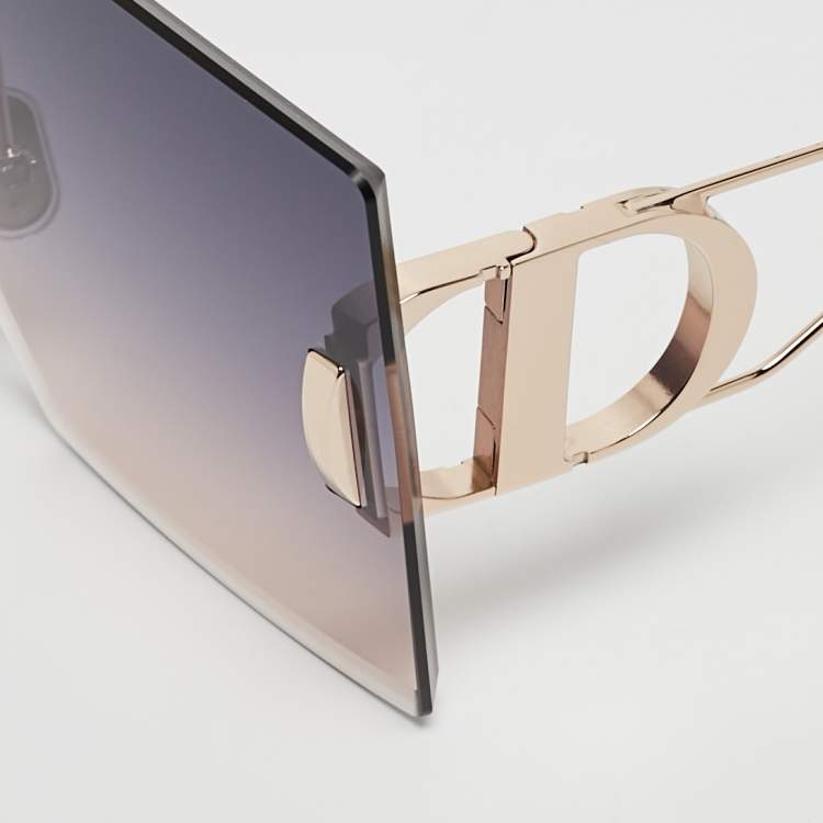 مملوكة مسبقًا Dior Purple/Pink Gradient D0G2 30 Montaigne Square Sunglasses