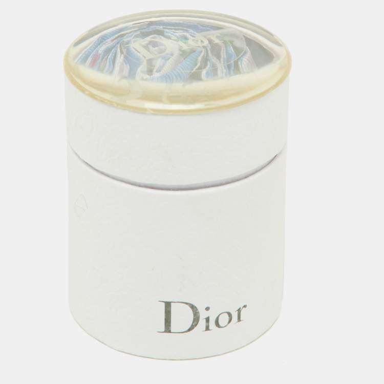 Pre Owned Dior Multicolor Dot Printed Silk Mitzah Scarf