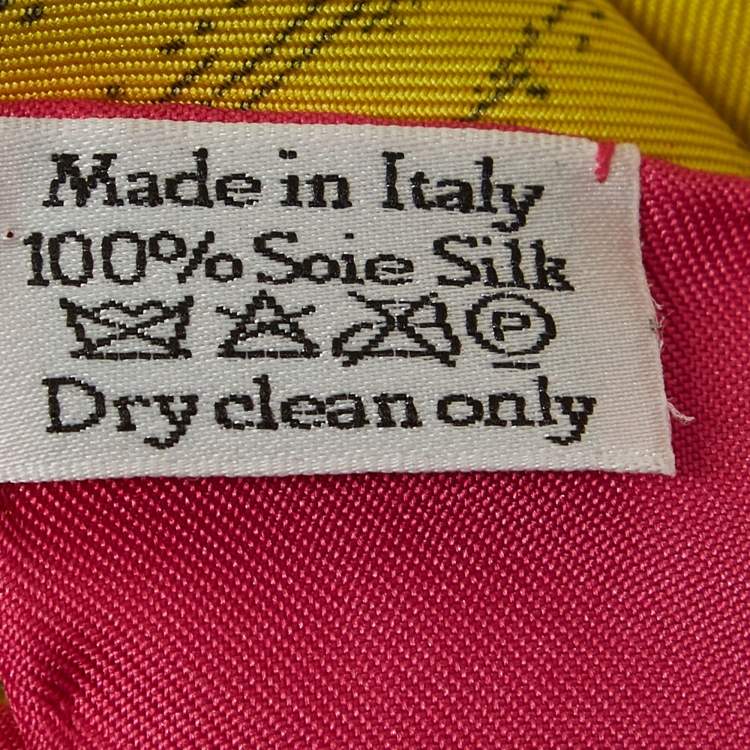 مملوكة مسبقًا Dior Multicolor Print Silk Croquis Scarf