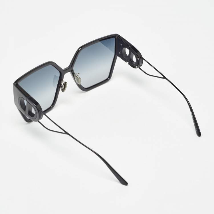 Pre Owned Dior Black Gradient 30 Montaigne BU Butterfly Sunglasses