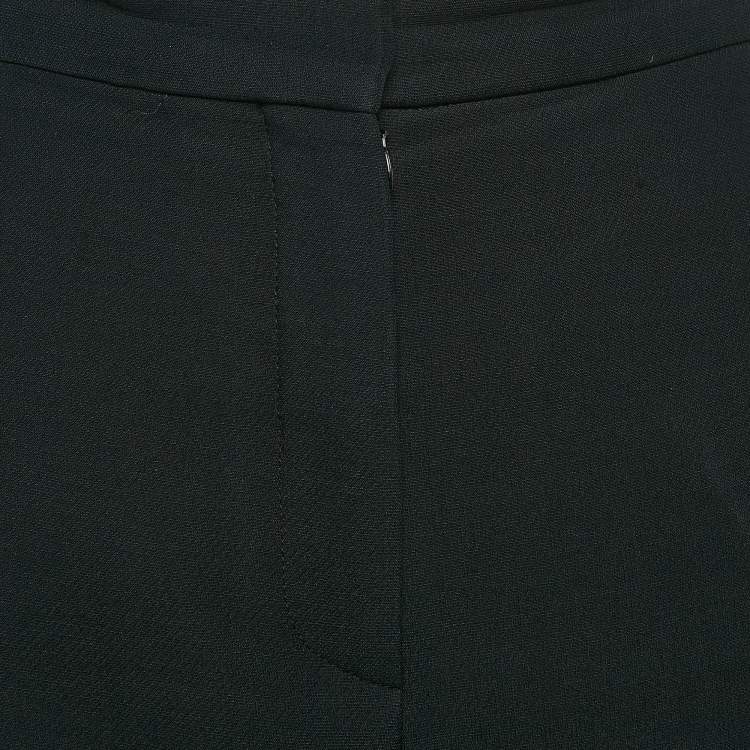 Pre Owned Dior Black Wool Blend Culotte M