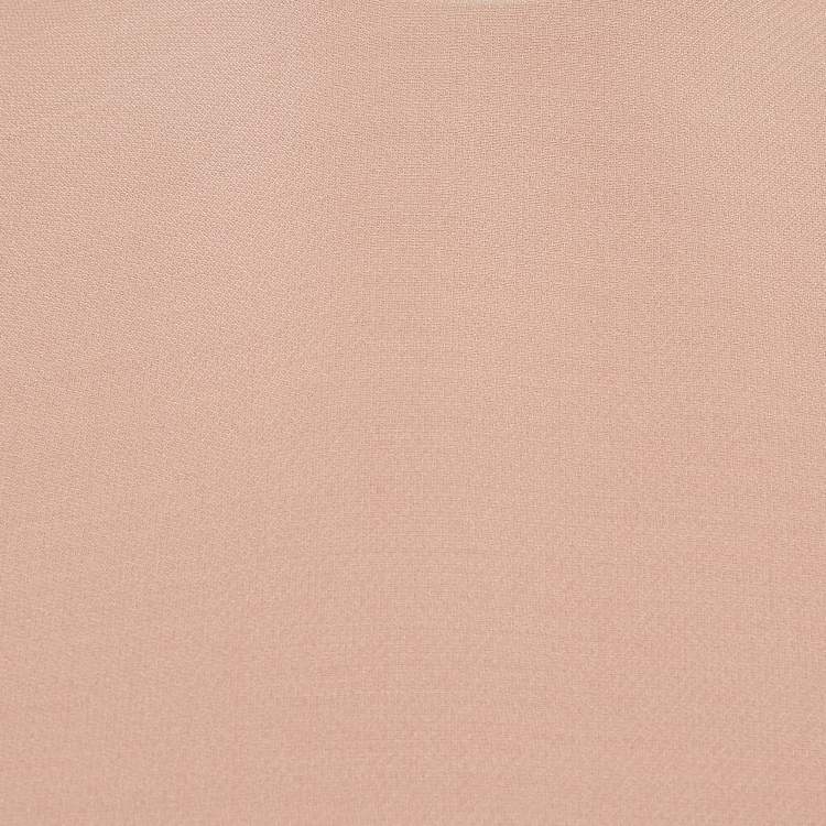 Pre Owned Dior Pink Wool Sleeveless Mini Dress S