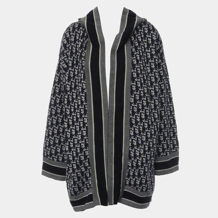 Pre Owned Dior Oblique Hooded Robe