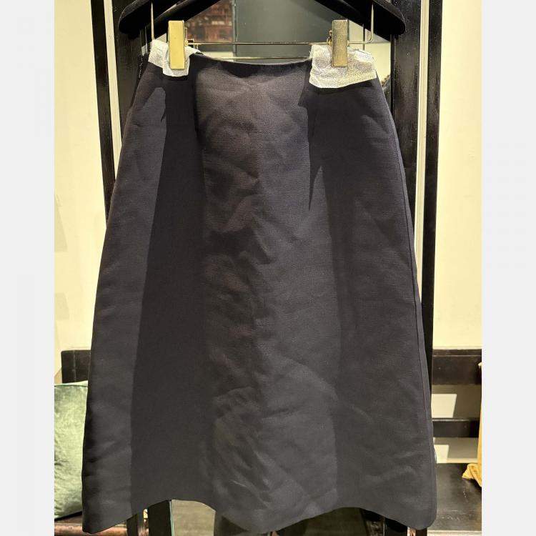 مملوكة مسبقًا Dior Black Mid-Length Skirt S