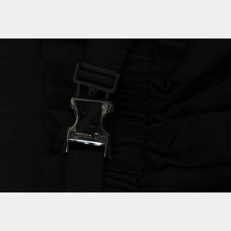 Pre Owned Dior 2023 S/S Black Silk Bustier Mini Dress M