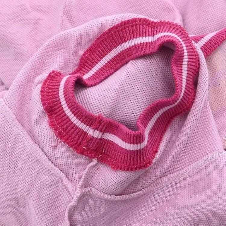 Pre Owned Christian Dior Pink Cotton Short Sleeve Top M