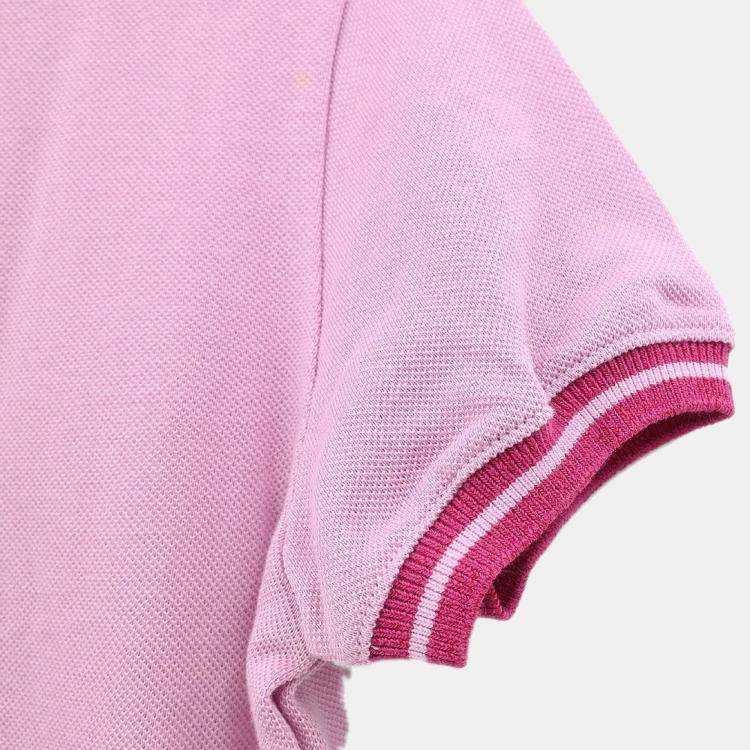 Pre Owned Christian Dior Pink Cotton Short Sleeve Top M