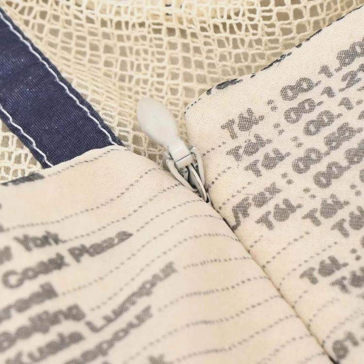 Pre Owned فستان كريستيان ديور جريدة أبيض FR ٣٨