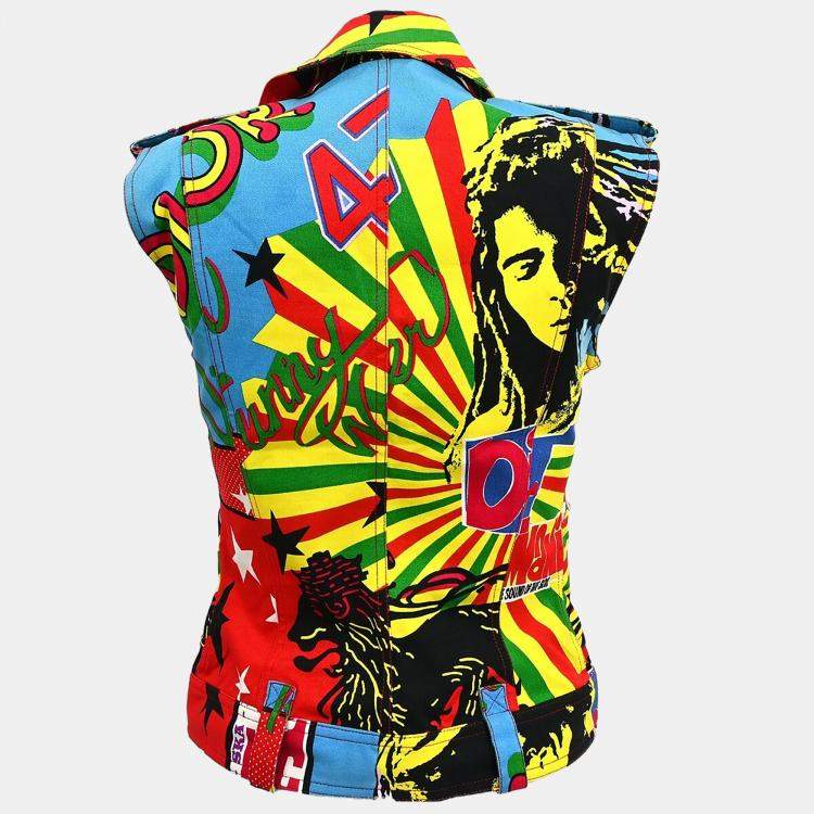 Pre Owned Christian Dior Sleeveless Vest Top Yellow  F 38