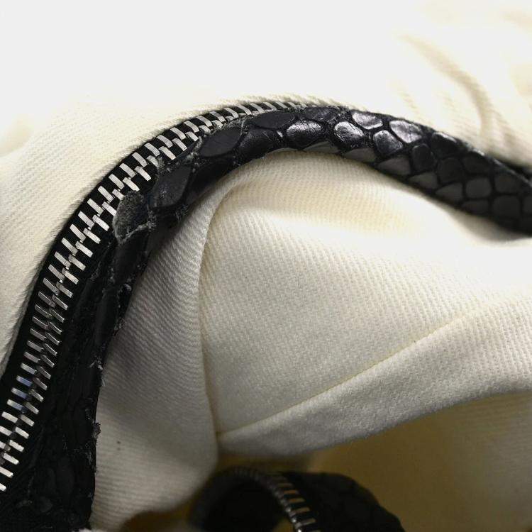 Pre Owned Christian Dior Zip Up Jacket White M