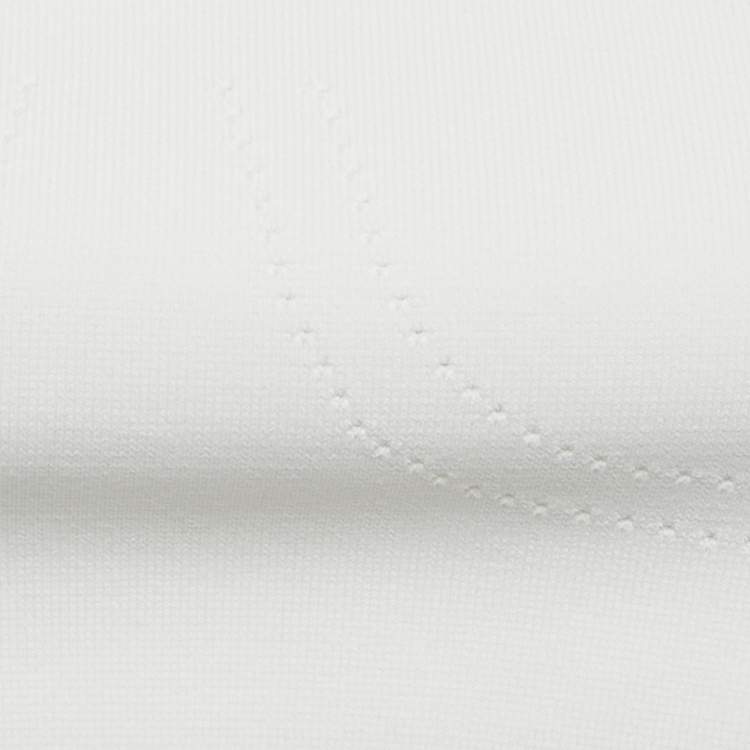 مملوكة مسبقًا Christian Dior White Jersey Logo Band Strap Detail Bralette M