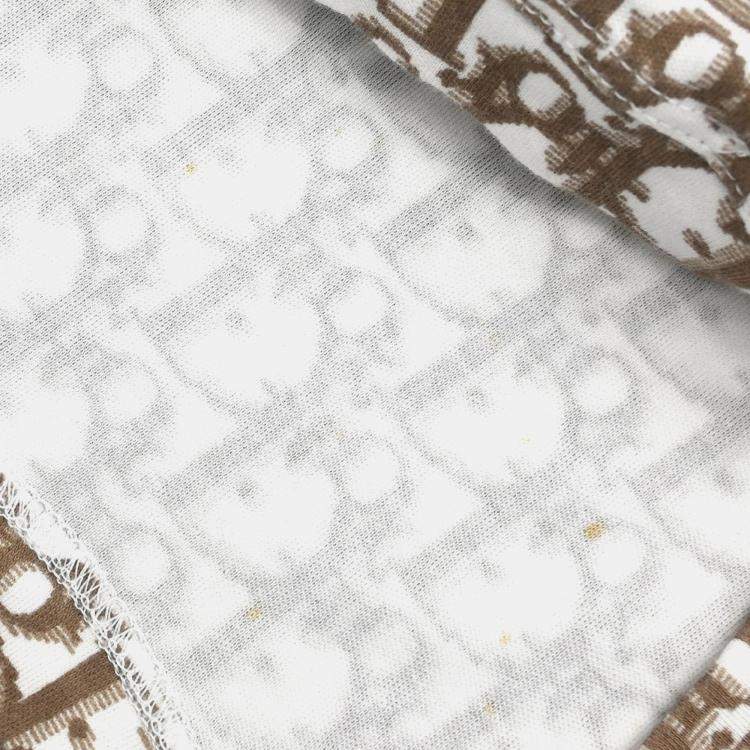 Pre Owned Christian Dior Trotter Sleeveless Tank Top Brown S